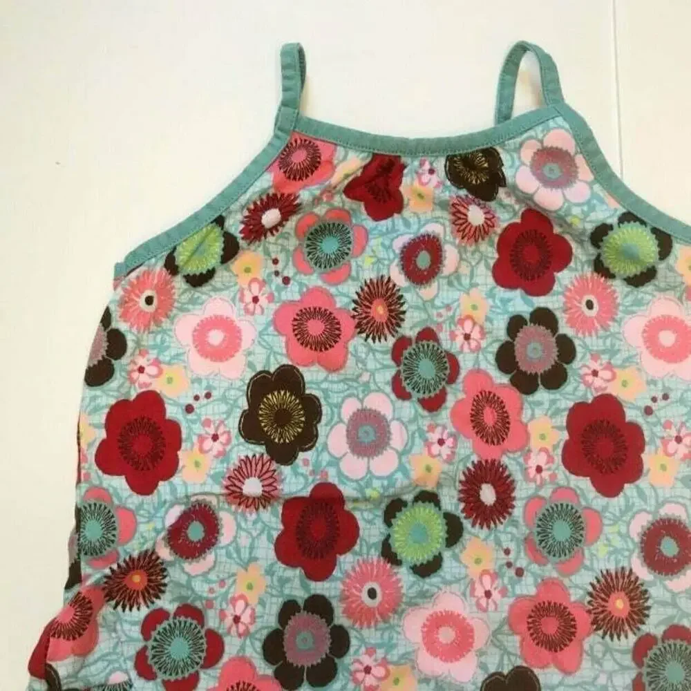 Hanna Andersson 100% Cotton Floral Dress 110